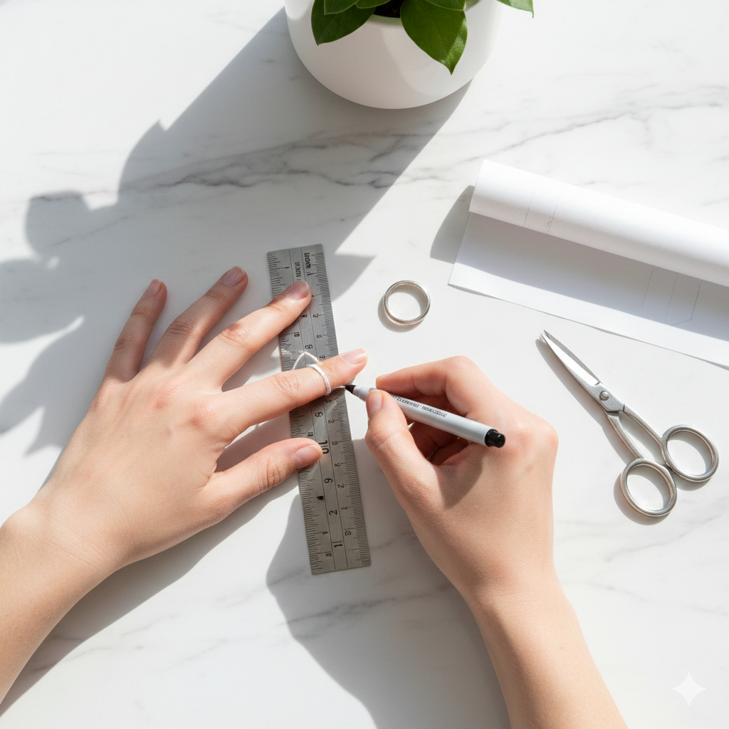 Evde Yüzük Ölçüsü Nasıl Alınır? En Pratik 2 Yöntem