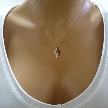 Beelo Silver 925K Gümüş Kalp Kolye