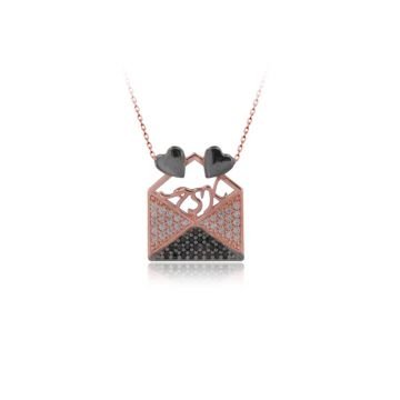Beelo Silver 925K Gümüş Kalp Aşk Kolye