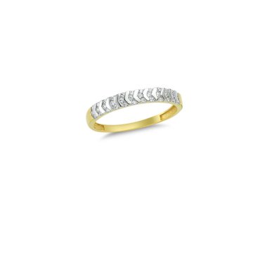 Beelo Gold 14K Altın Tasarım Yüzük 