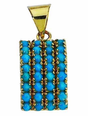 Beelo Gold 14K Altın Has Taş Kolye Ucu