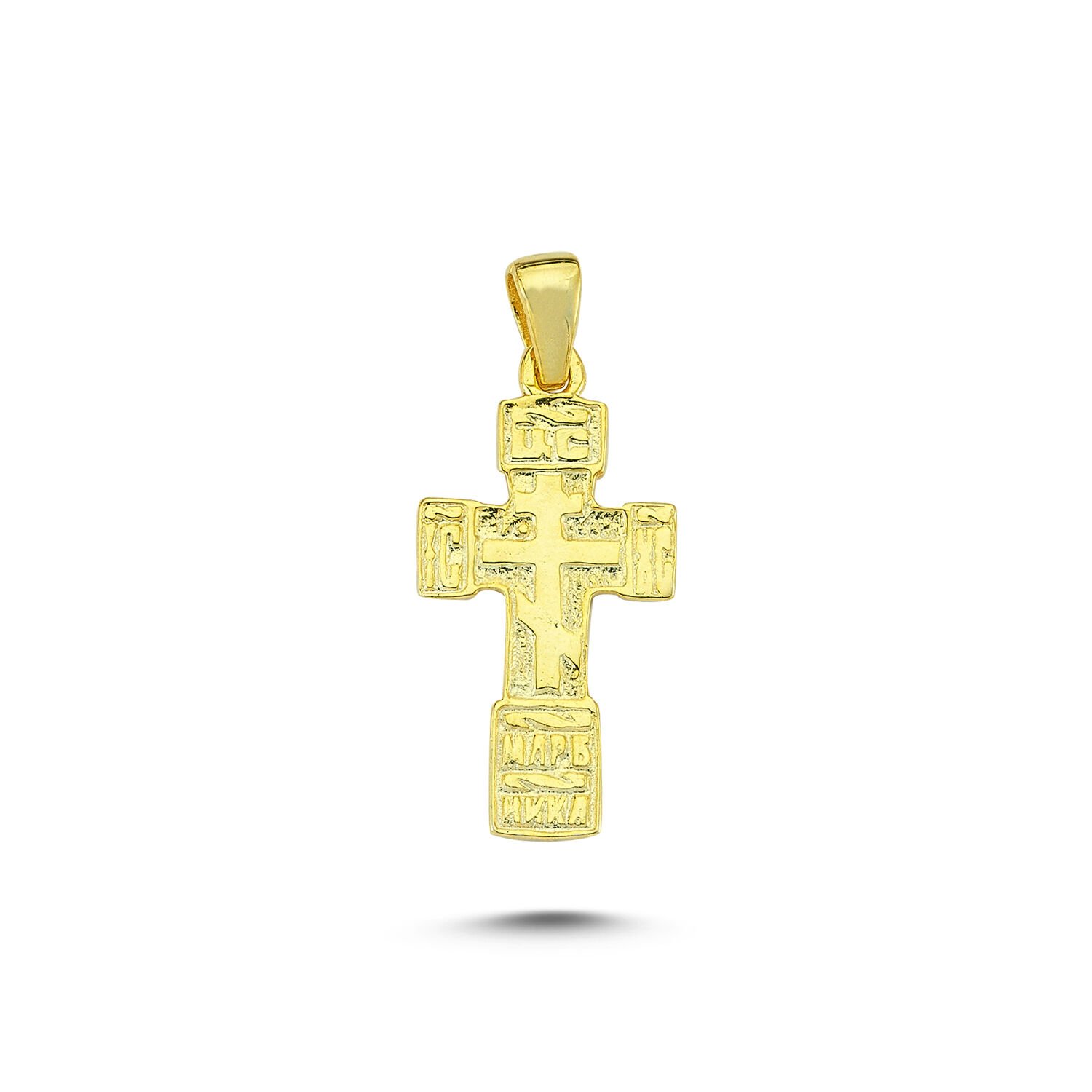 Beelo Gold 14K Altın Haç Özel Tasarım Kolye Ucu