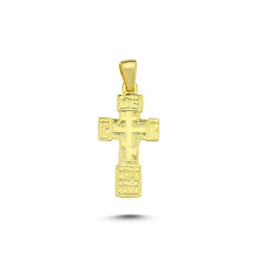Beelo Gold 14K Altın Haç Özel Tasarım Kolye Ucu