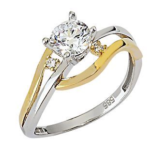 Beelo Gold 14K Altın Tek Taş Yüzük YTT012