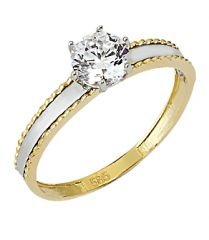 Beelo Gold 14K Altın Tek Taş Yüzük YTT015