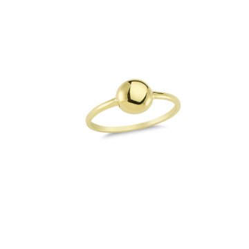 Beelo Gold 14K Altın Top Yüzük