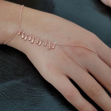 Beelo Silver 925K Gümüş Tasarım Şahmeran Bileklik