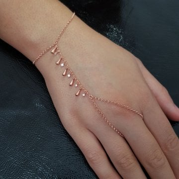 Beelo Silver 925K Gümüş Tasarım Şahmeran Bileklik