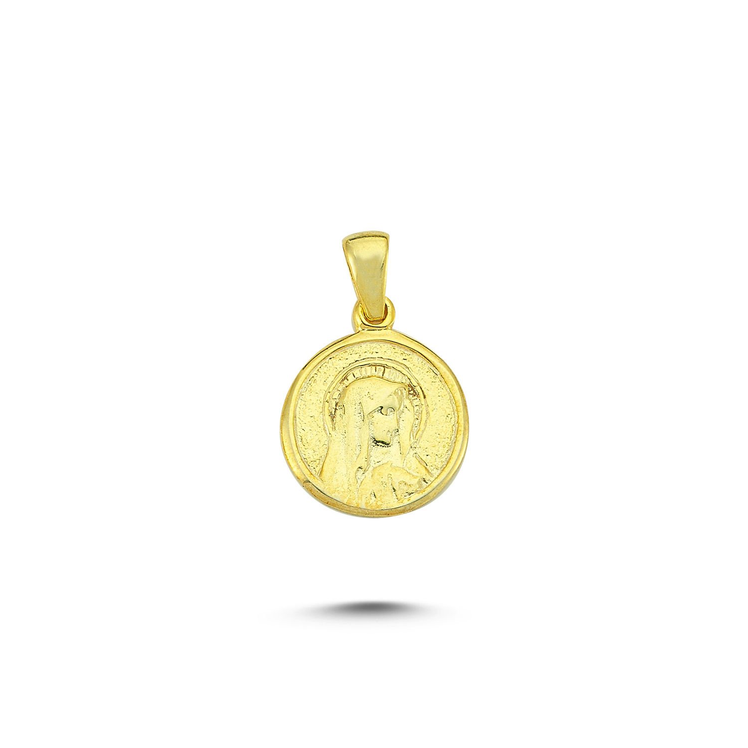 Beelo Gold 14K Altın Meryem Ana Kolye Ucu