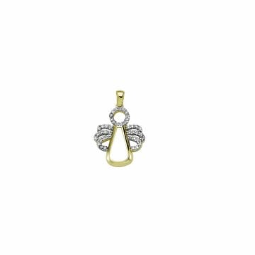 Beelo Gold 14K Altın Melek Peri Kız Kolye Ucu