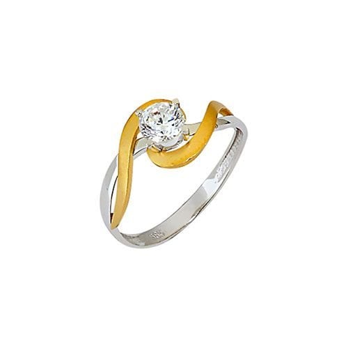 Beelo Gold 14K Altın Tek Taş Yüzük YTT003