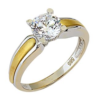 Beelo Gold 14K Altın Tek Taş Yüzük YTT049