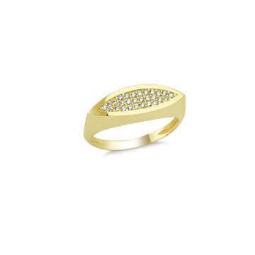 Beelo Gold 14K Altın Tasarım Yüzük