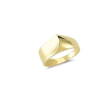 Beelo Gold 14K Altın Tasarım Yüzük