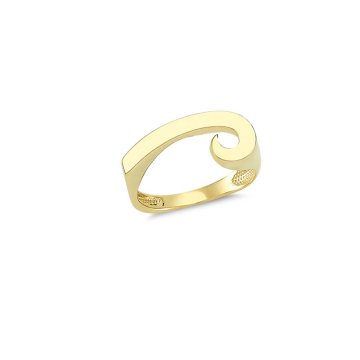 Beelo Gold 14K Altın Tasarım Yüzük