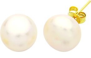 Beelo Gold 14K Altın İnci Küpe