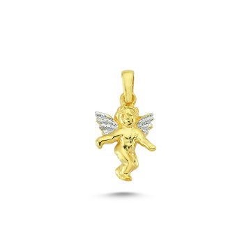 Beelo Gold 14K Altın Melek Kolye Ucu