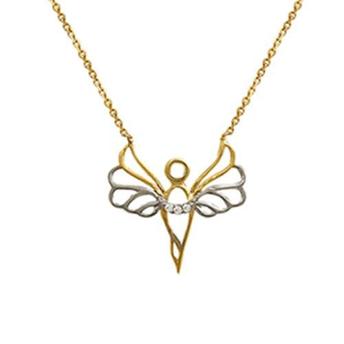 Beelo Gold 14K Altın Melek Kolye BGKL110