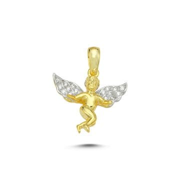 Beelo Gold 14K Altın Melek Kolye Ucu