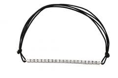 Beelo Gold 18K Beyaz Altın Pırlanta İpli Suyolu Bileklik BGAB0051BS-003