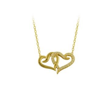 Beelo Gold 14K Altın Kalp Kolye