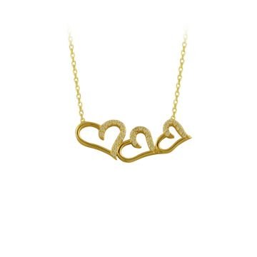 Beelo Gold 14K Altın Kalp Kolye