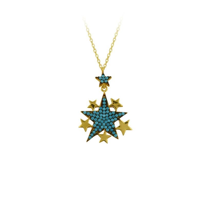 Beelo Gold 14K Altın Yıldız Kolye