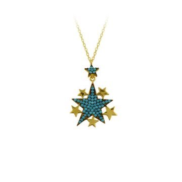 Beelo Gold 14K Altın Yıldız Kolye