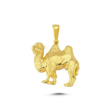 Beelo Gold 14K Altın Deve Kolye Ucu
