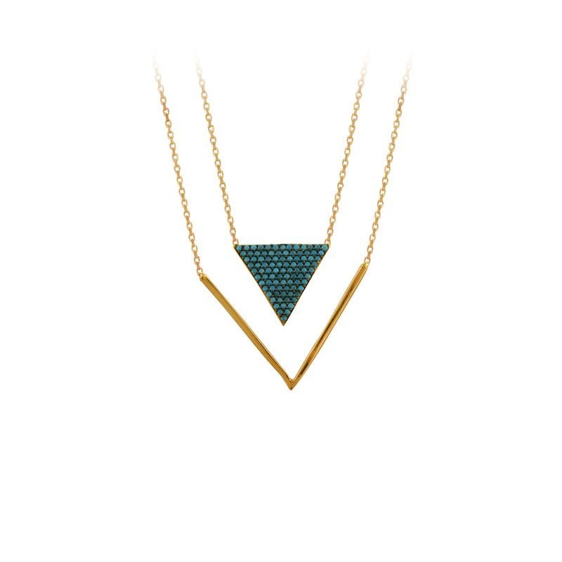 Beelo Gold 14K Altın Tasarım Kolye