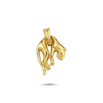 Beelo Gold 14K Altın Aslan Kolye Ucu