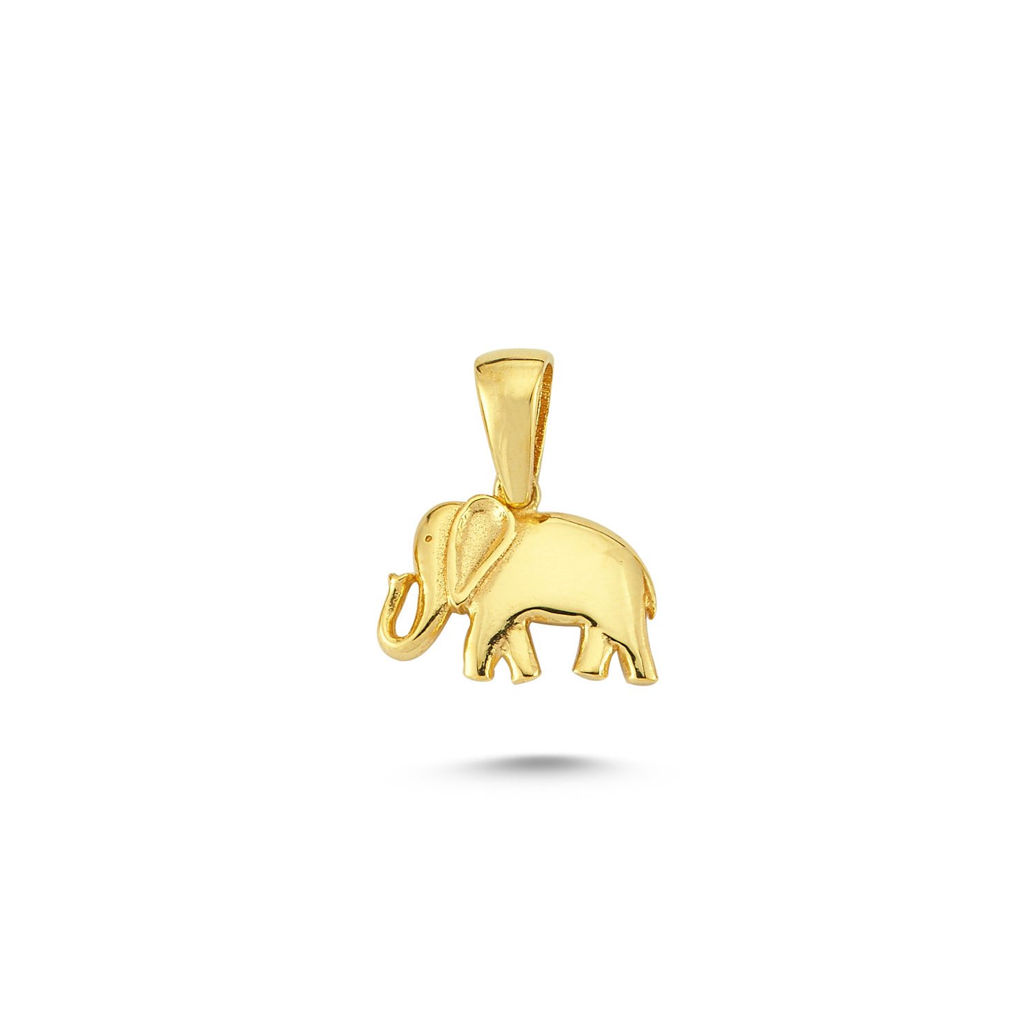 Beelo Gold 14K Altın Fil Kolye Ucu
