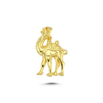 Beelo Gold 14K Altın Deve Kolye Ucu