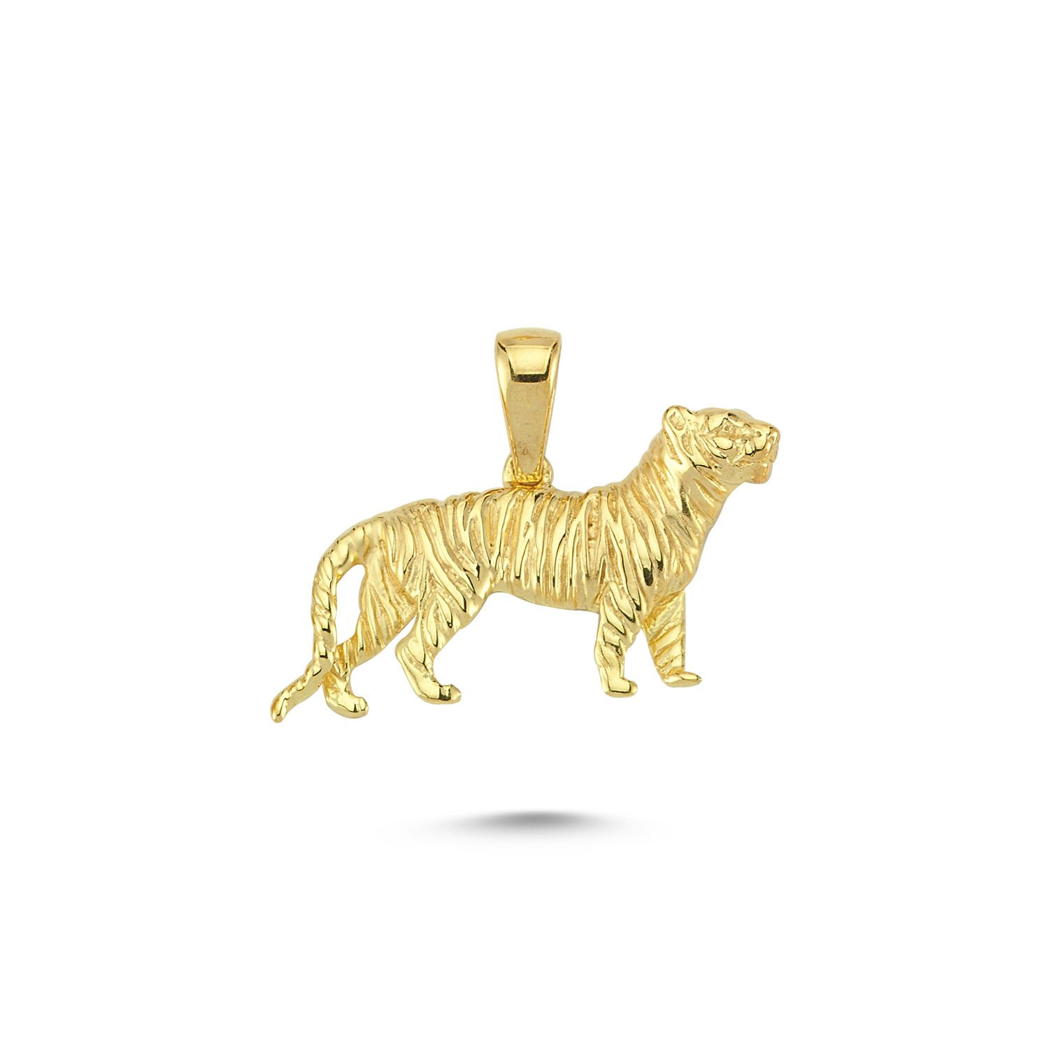 Beelo Gold 14K Altın Leopar Kolye Ucu
