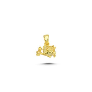 Beelo Gold 14K Altın Balık Kolye Ucu