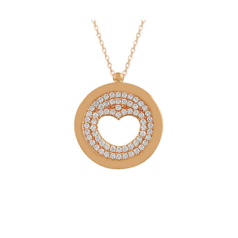 Beelo Gold 14K Altın Kalp Kolye