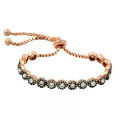 Beelo Silver Rose Altın K. 925K Gümüş Tasarım Bileklik