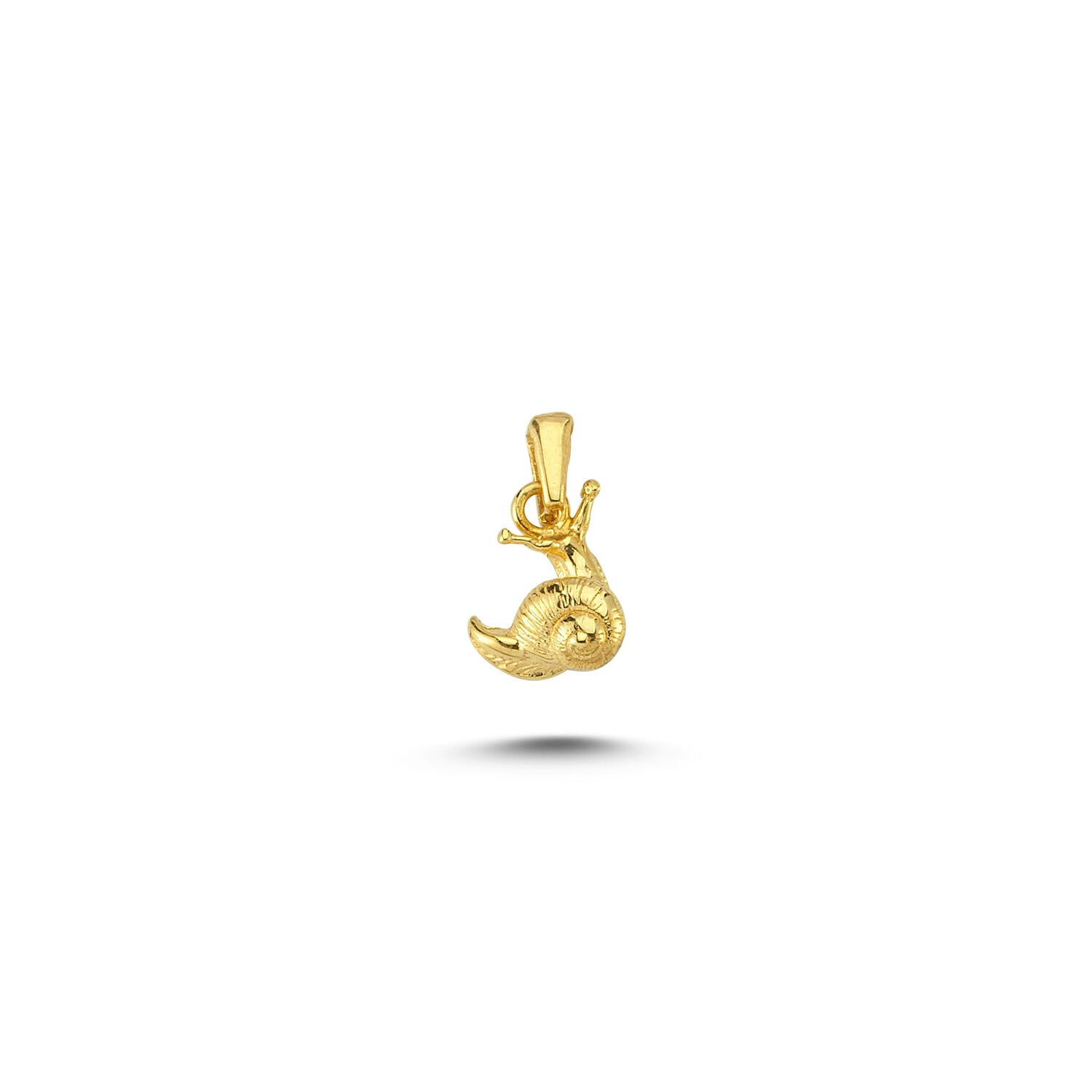 Beelo Gold 14K Altın Salyangoz Kolye Ucu