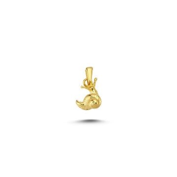 Beelo Gold 14K Altın Salyangoz Kolye Ucu