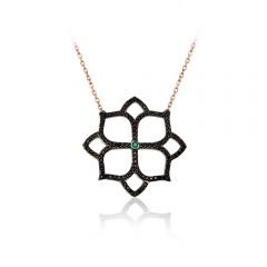 Beelo Silver Rose Altın K. 925K Gümüş Kolye