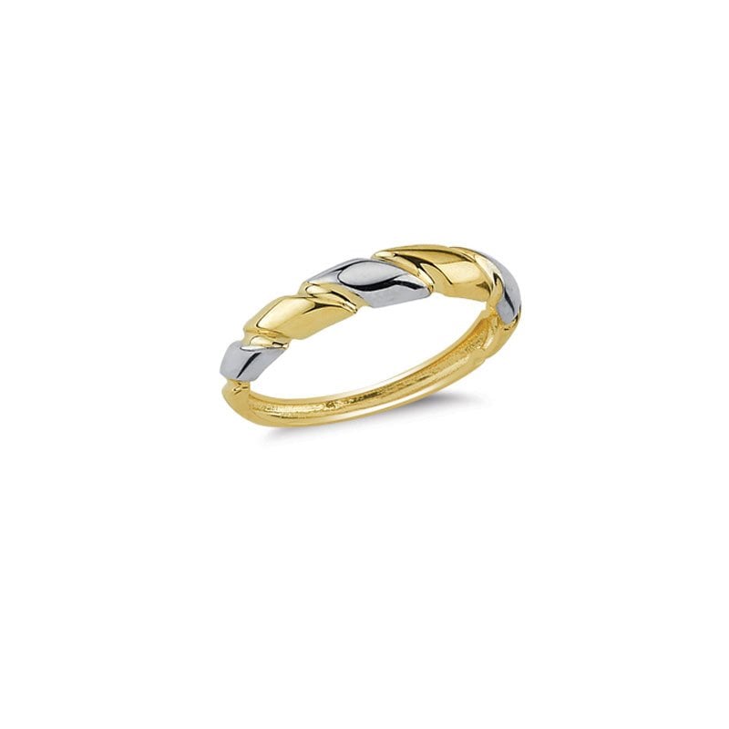 Beelo Gold 14K Altın Tasarım Yüzük 