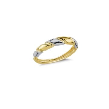 Beelo Gold 14K Altın Tasarım Yüzük 