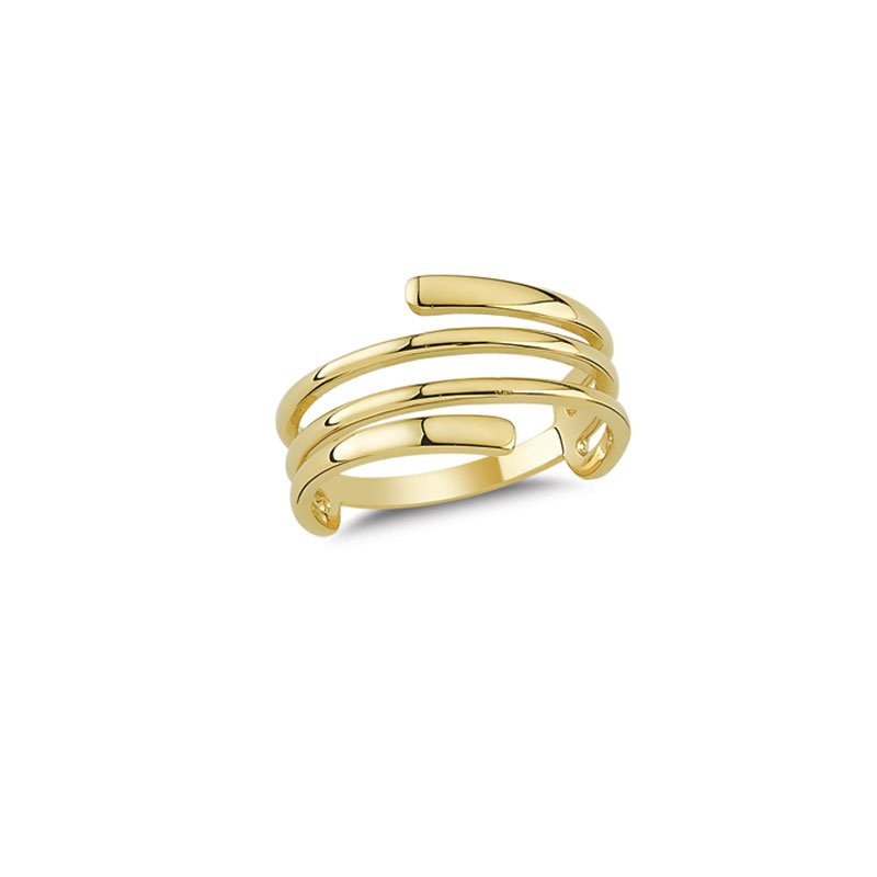 Beelo Gold 14K Altın Tasarım Yüzük