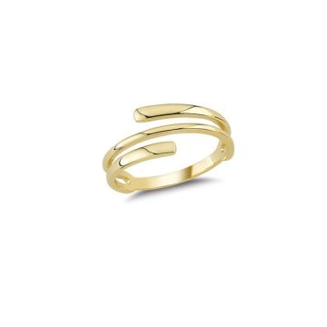 Beelo Gold 14K Altın Tasarım Yüzük