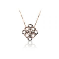 Beelo Silver Rose Altın K. 925K Gümüş Kolye
