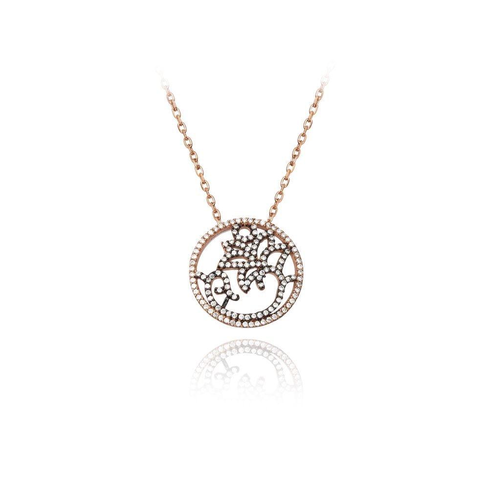 Beelo Silver Rose Altın K. 925K Gümüş Kolye