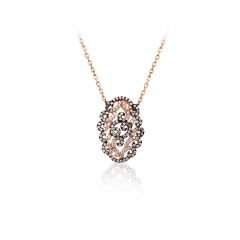 Beelo Silver Rose Altın K. 925K Gümüş Kolye