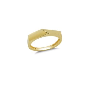 Beelo Gold 14K Altın Tasarım Yüzük