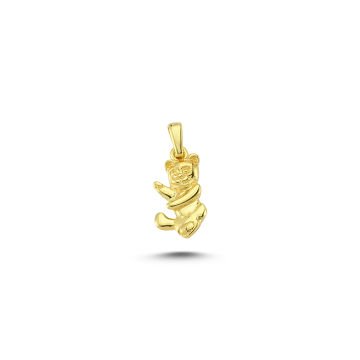 Beelo Gold 14K Altın Ayı Kolye Ucu