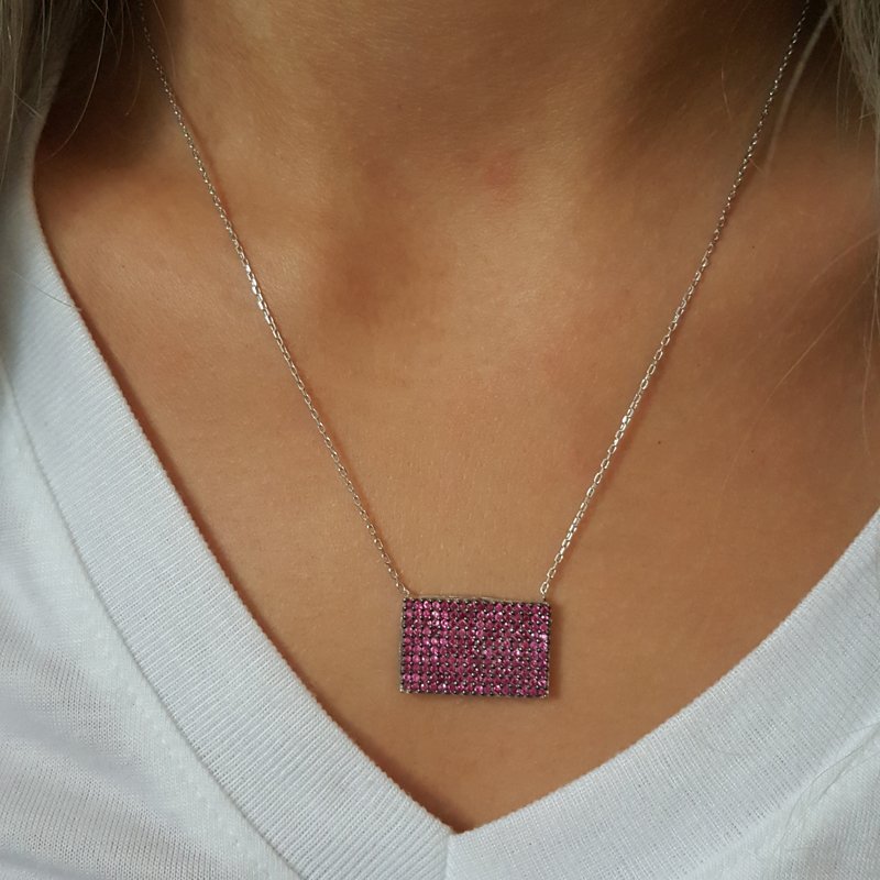 Beelo Silver 925K Gümüş Tasarım Kolye